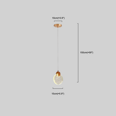 Art Decor Pendant Light Crystal Size-2